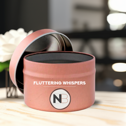 Nicole Bradley Candle Co Fluttering Whispers Candle