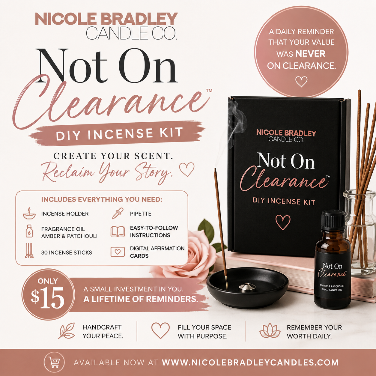 Not On Clearance™ DIY Incense Kit