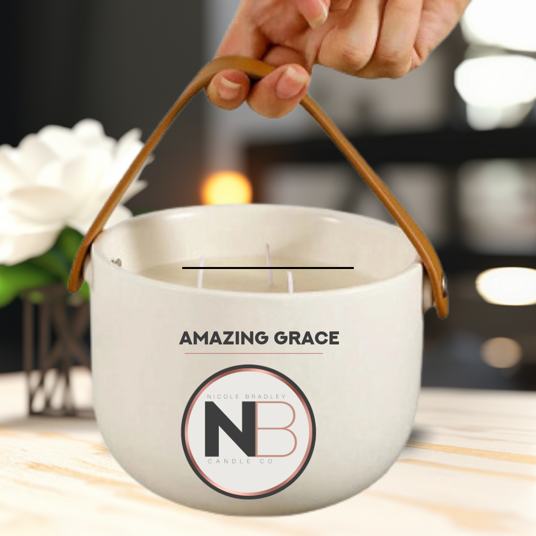 Nicole Bradley Candle Co Amazing Grace Candle