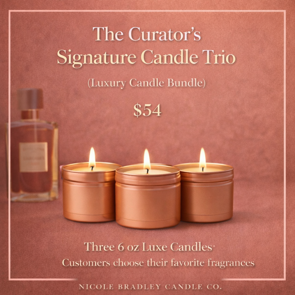 The Curator’s Signature Candle Trio