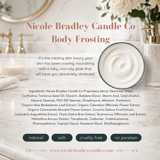 Nicole Bradley Candle Co Body Frosting