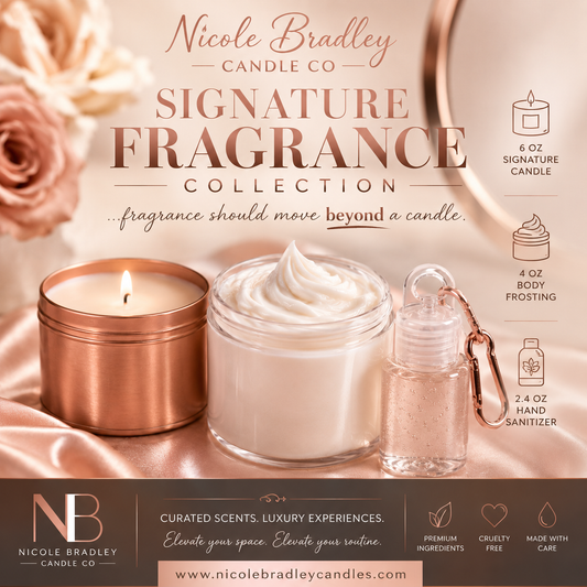 Nicole Bradley Candle Co Signature Fragrance Collection